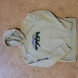 Mens small Patagonia Uprising bear hoodie